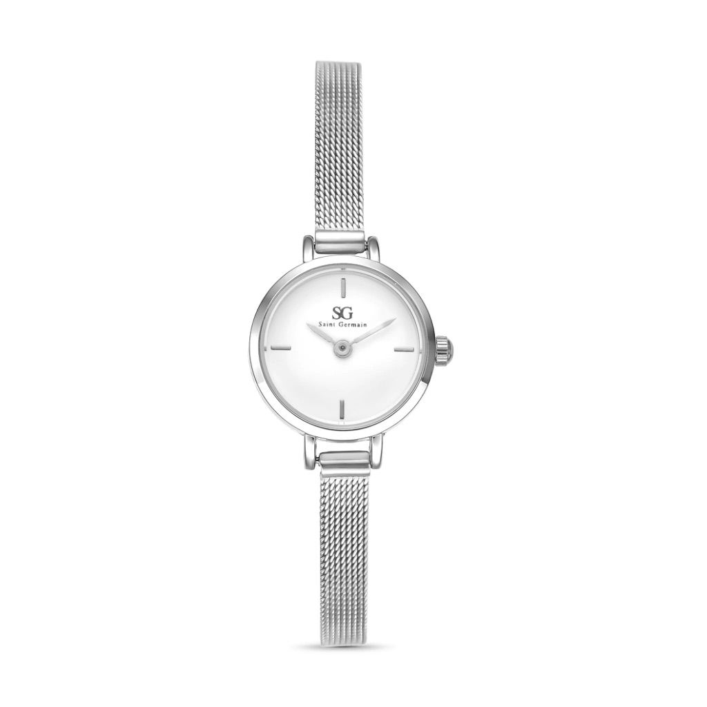 Relógio Pequeno Petite Harlem Silver